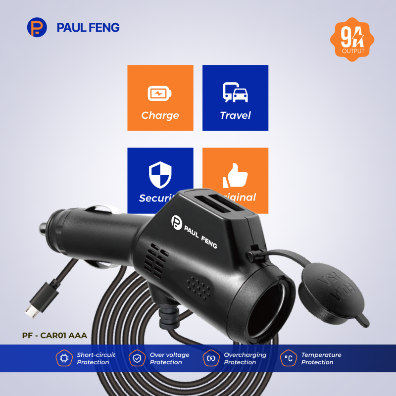 PAUL FENG 9A Car Charger