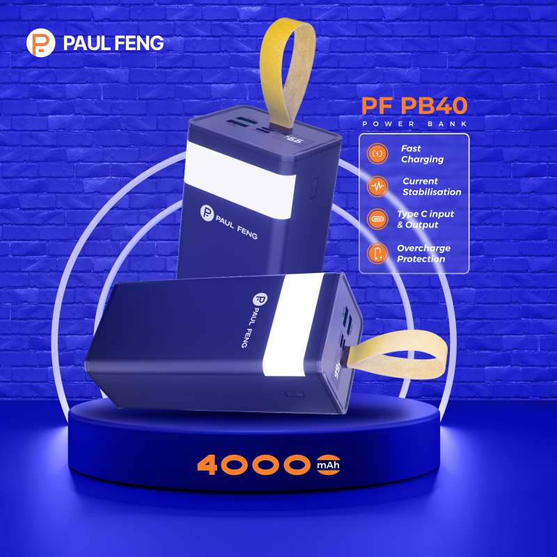 PAUL FENG 40000mAh Power Bank (Heavy 400)