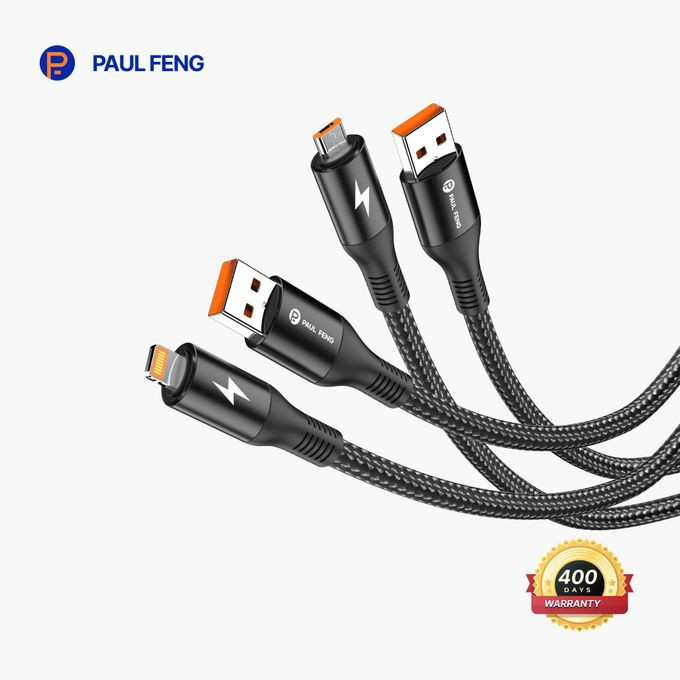Paul Feng Fast Data Cables Black (PF-003)